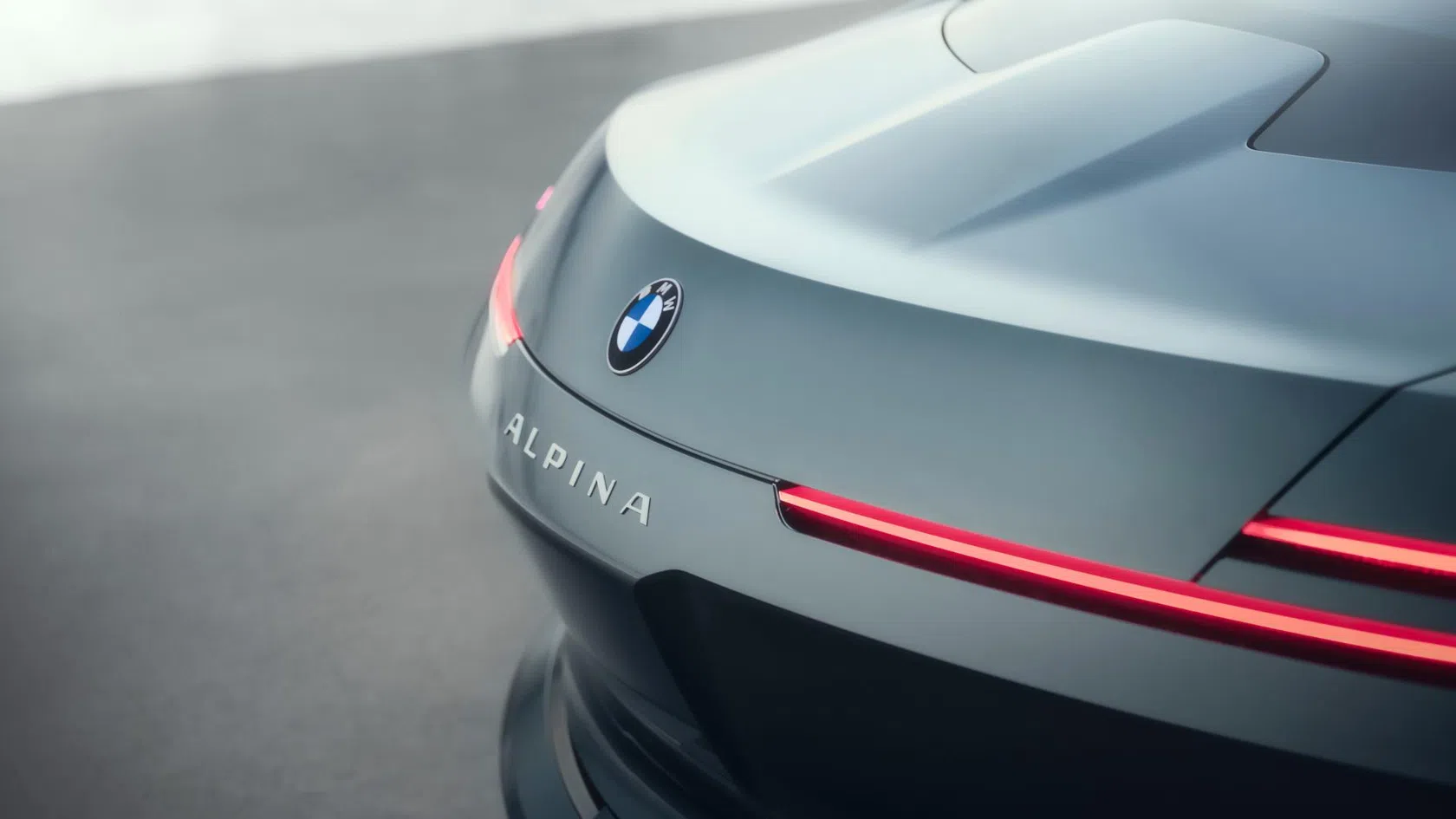 Traseira do Vision BMW Alpina
